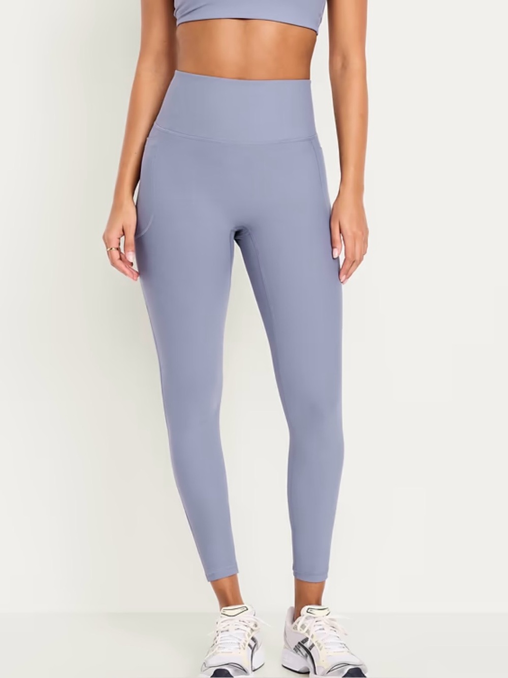 Old Navy Slate Blue High-Rise Leggings